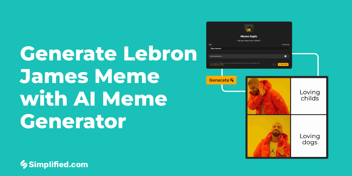 Create Hilarious Lebron James Memes In Moments With Ai Meme Generator Create Hilarious Lebron James Memes In Moments With Ai Meme Generator