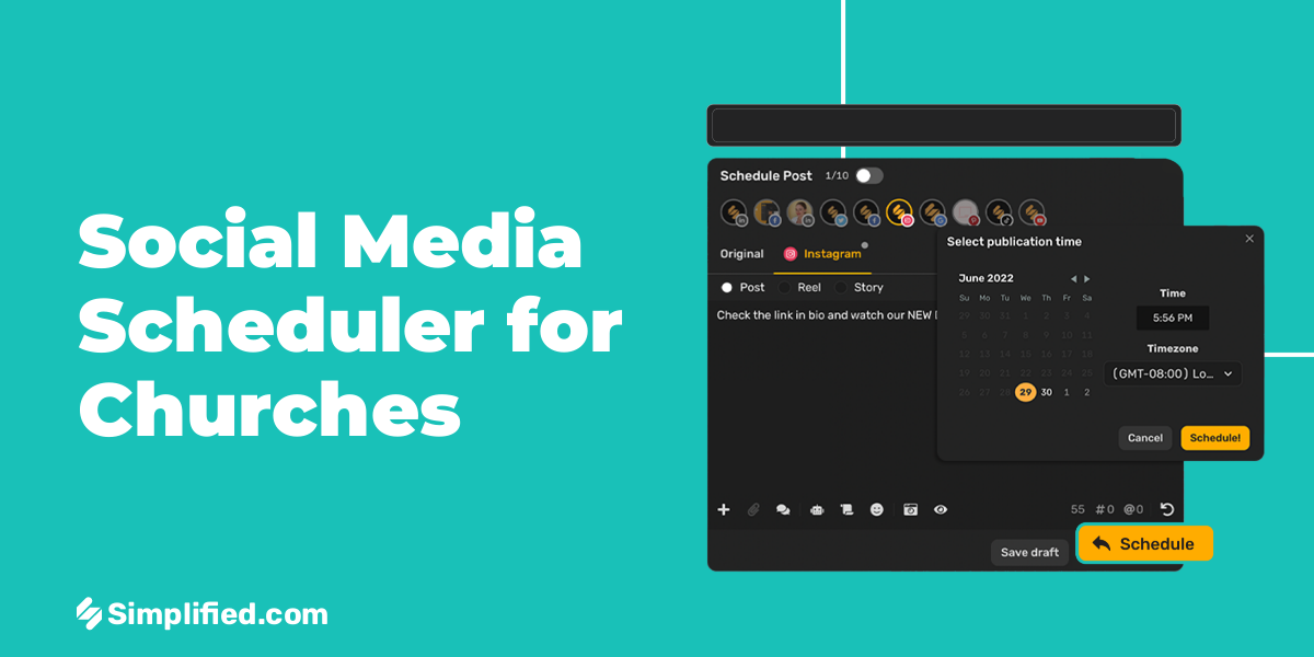 Churches social scheduler connects engages