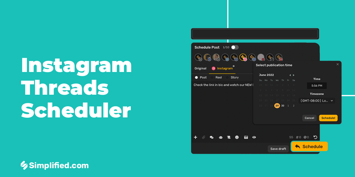 Instagram threads scheduler stop posting manually